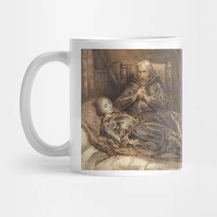 Eberhard von Wurttenberg Grieving for His Son by Ary Scheffer Mug